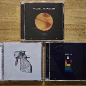 CD 음반 Coldplay 콜드플레이 앨범 3장