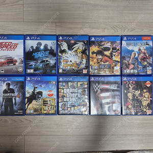 PS4(플스4) 게임 타이틀 여러개 판매합니다(ps5호환가능) 일괄구매혜택있음