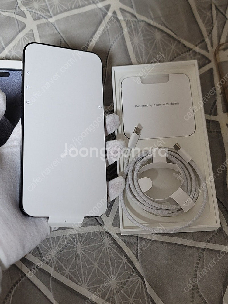 아이폰 15프로 맥스 블루 티타늄 1tb--3