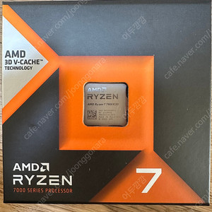 AMD Ryzen 7 7800X3D 정품박스 미개봉