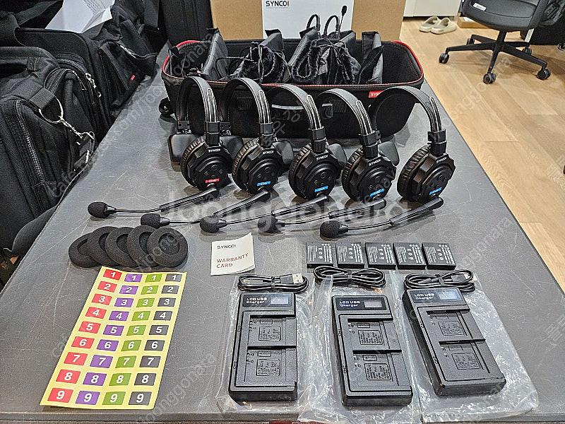 SYNCO Xtalk X5 2.4Ghz 인터컴 풀박스 ...--0