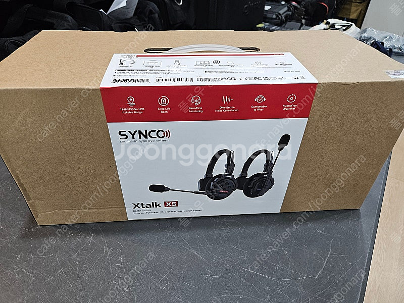 SYNCO Xtalk X5 2.4Ghz 인터컴 풀박스 ...--7