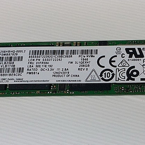 NVMe 256GB