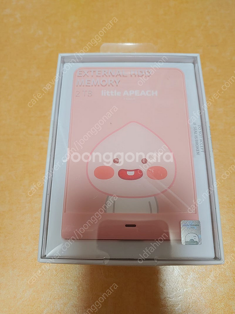 카카오 외장하드(2TB)+파우치+엑세서리 / 새제품--1