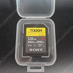 sony tough v90 128gb 4k용 (소니 터프 v90 128기가) sf-128t 팝니다.