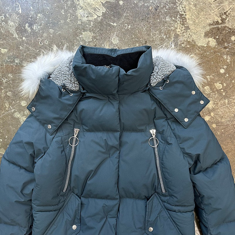 90)마운티아 구스다운패딩자켓 거위털 점퍼 노스페이스 블랙야크 네파--3