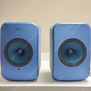 KEF LSX 블루 스피커 판매합니다. + 아이소어쿠스틱 증정