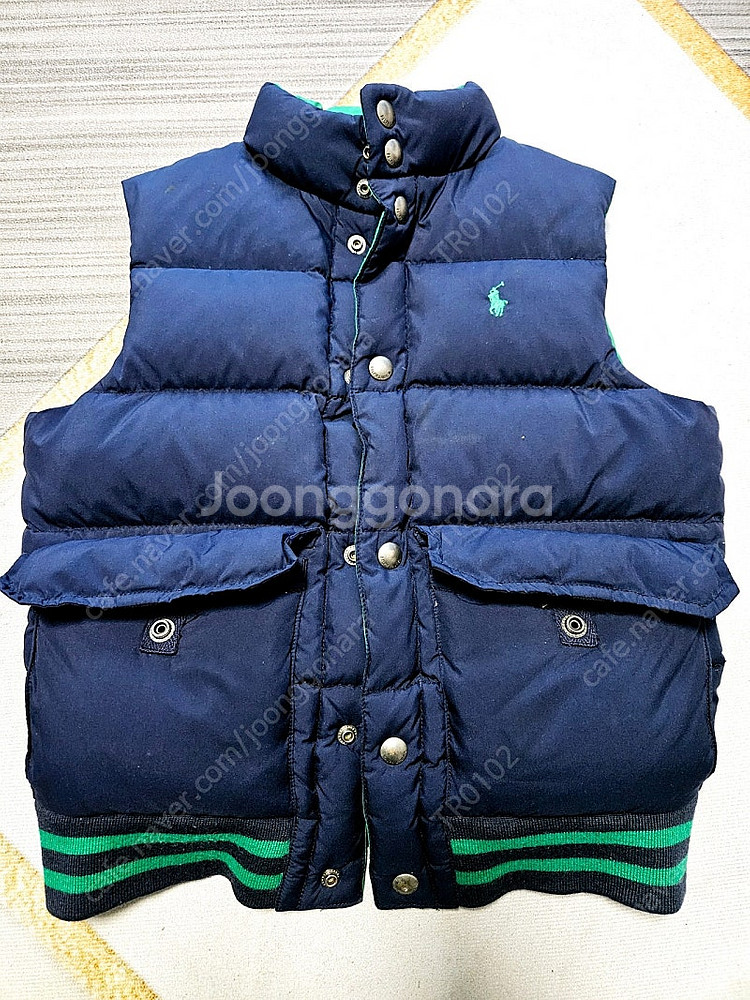 폴로 양면 패딩조끼 8사이즈 초1-초3 추천--0