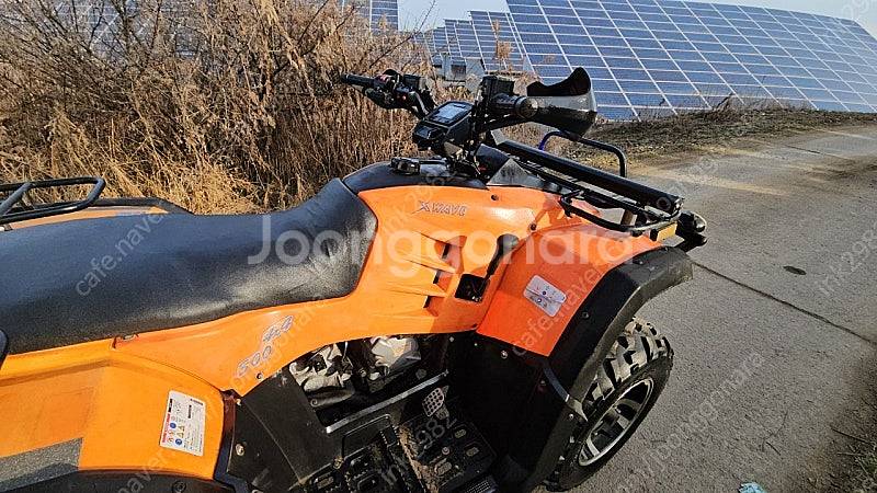 헌터300 ATV 사륜오토바이 제설atv 눈삽사발이--5