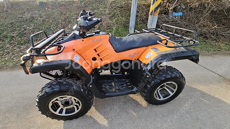 헌터300 ATV 사륜오토바이 제설atv 눈삽사발이--7