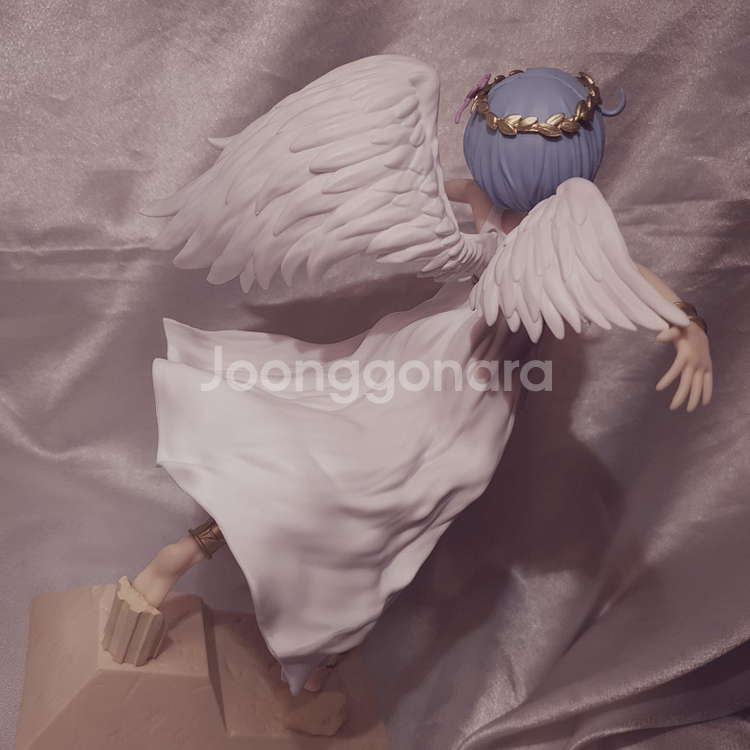 리제로 렘 천사 고전 미소녀 피규어 블랙 드레스 렘 일...--1