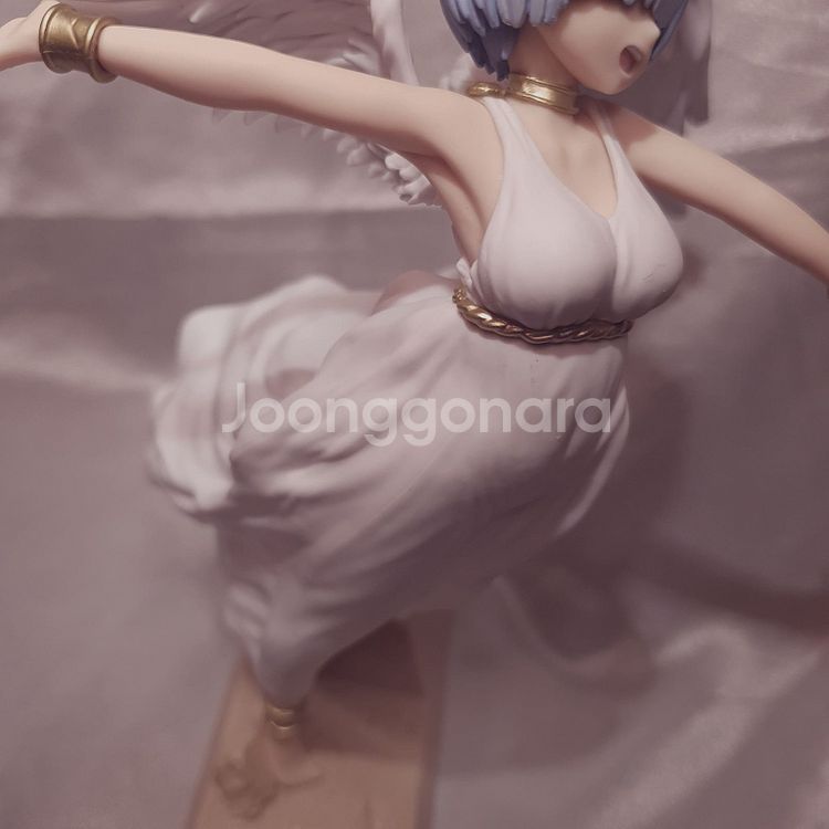 리제로 렘 천사 고전 미소녀 피규어 블랙 드레스 렘 일...--4
