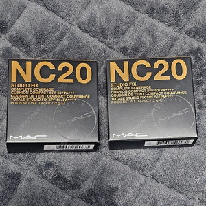 MAC 맥 스튜디오 픽스 쿠션 NC20 SPF50/PA++++ 2개 미개봉 새상품