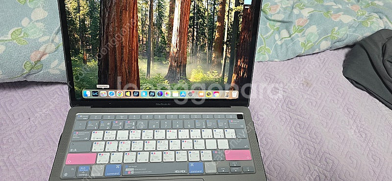 맥북에어 m1 13인치 256gm ram 16기기--1