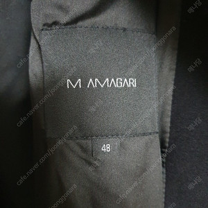 마마가리 / MINIMAL LONG DUFFLE COAT 다크네이비 / 48