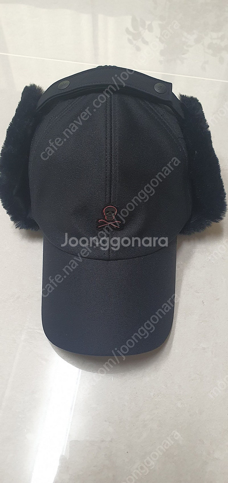 정품)마크앤로나 방한모자--0
