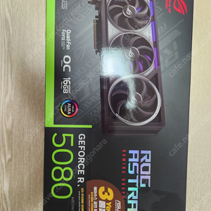 ASUS ROG Astral GeForce RTX 5080 16GB 미개봉 신품 판매합니다.