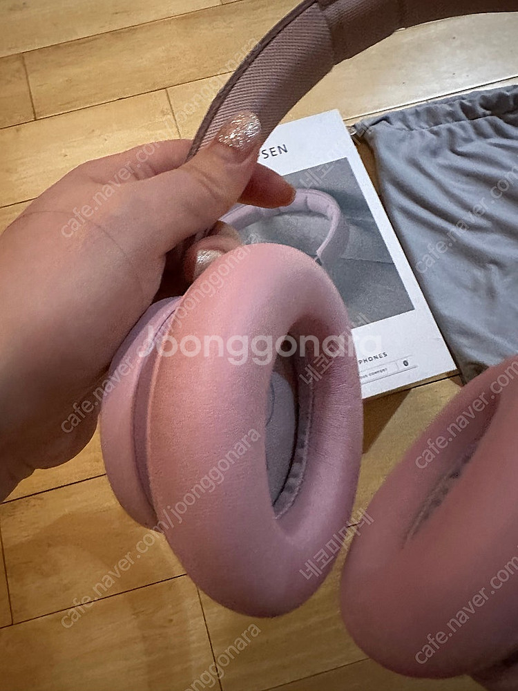 뱅앤올룹슨 h9 핑크 헤드폰--1