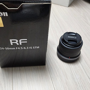 캐논 18-45 번들+ RF24-50mm 렌즈 일괄판매합니다