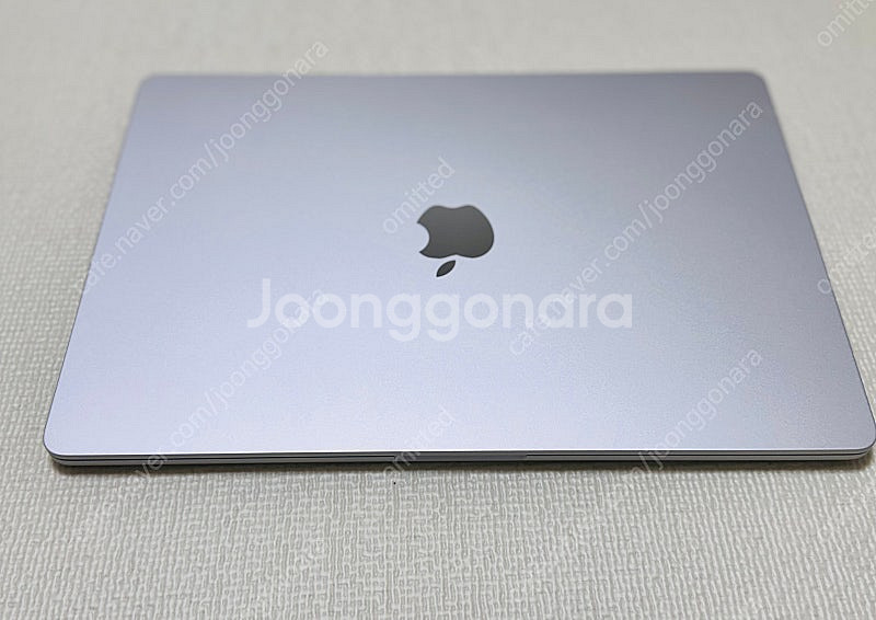 맥북 에어 15인치 m3 램 16기가 저장용량 512기가 실버--2