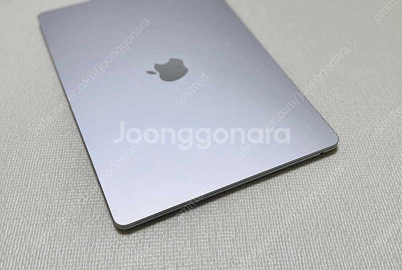 맥북 에어 15인치 m3 램 16기가 저장용량 512기가 실버--3