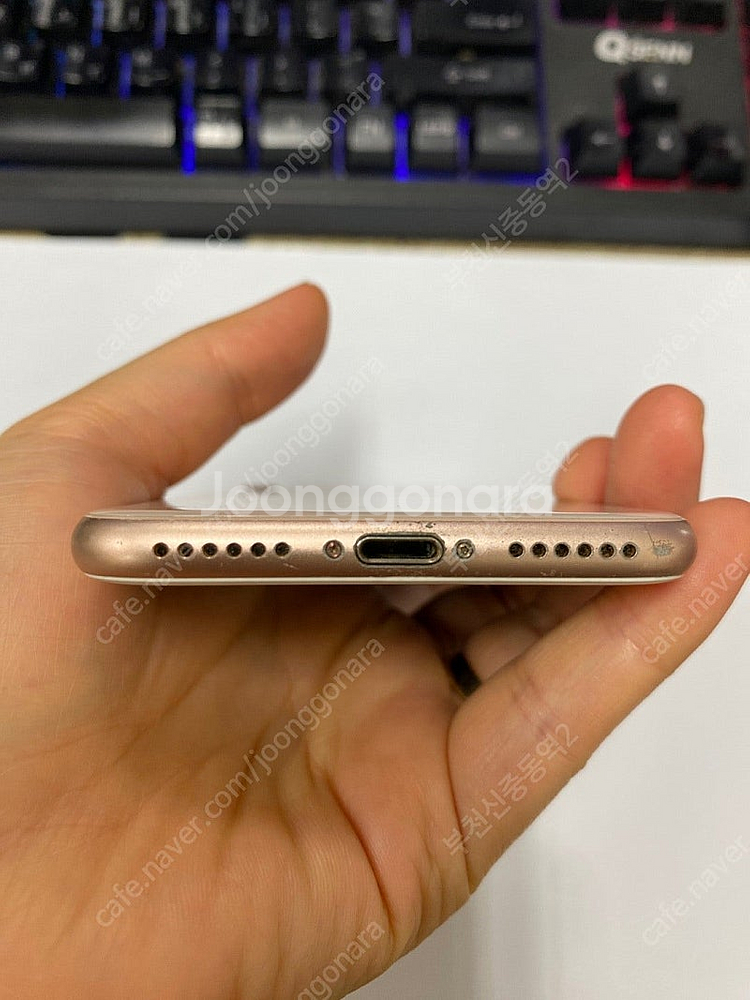 198596 아이폰8 로즈골드 액정SS급 64GB 무잔...--6
