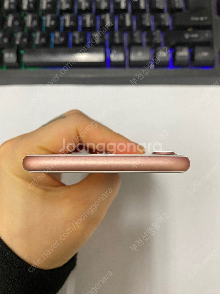 197292 아이폰7 로즈골드 SSS급 32GB 무잔상...--2