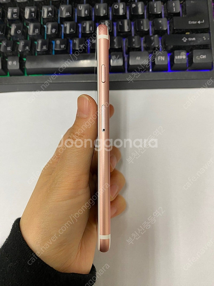 197292 아이폰7 로즈골드 SSS급 32GB 무잔상...--4