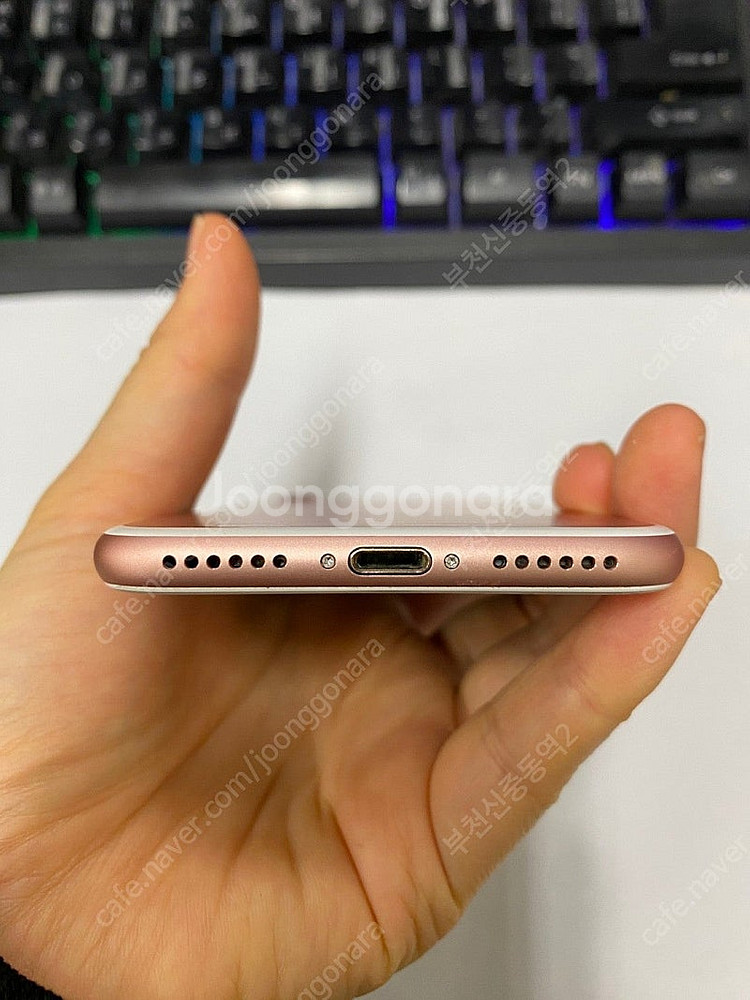 197292 아이폰7 로즈골드 SSS급 32GB 무잔상...--5