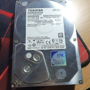 인식불량 도시바 3TB HDD