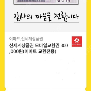 신세계 상품권 30만원 2장