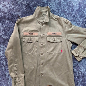 17aw WTAPS Buds Shirt 더블탭스 시에라(S, 100)