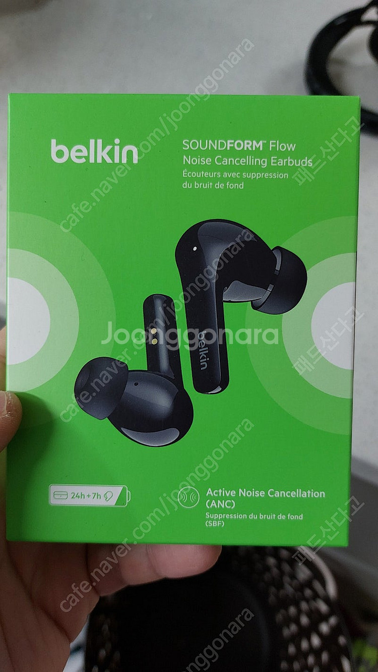 [미개봉] 벨킨 사운드폼 이어폰 ANC 팝니다~--2