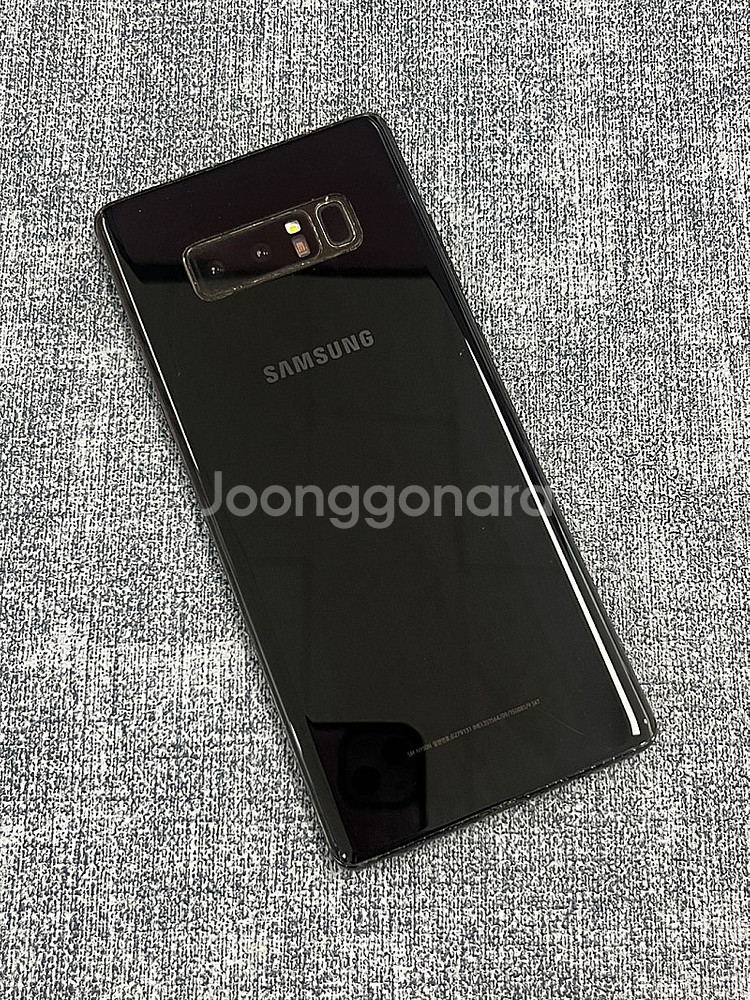 (미파손) 갤럭시노트8 블랙 256G 가성비 단말기 정...--0
