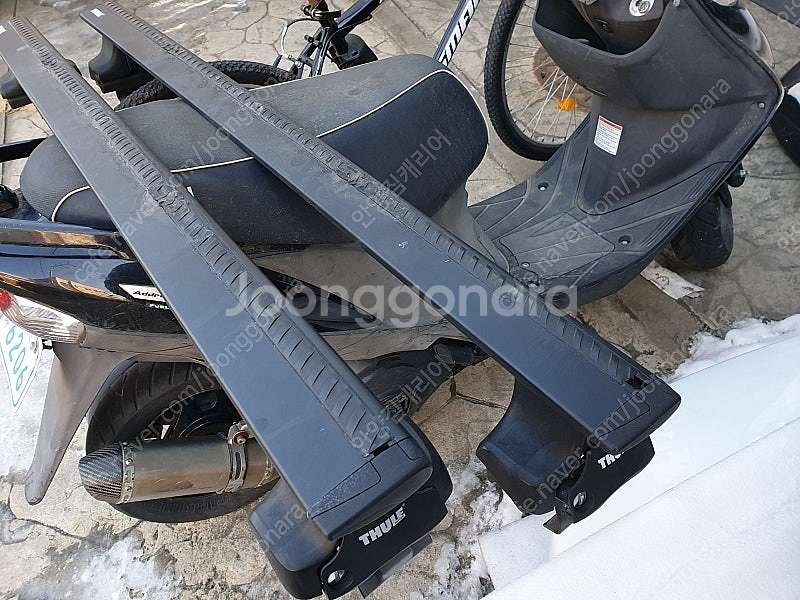 툴레 하프로 팩라인 코토 일체형 루프박스 가로바 자전거...--4
