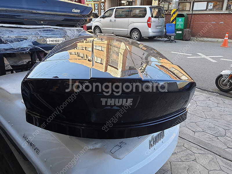 툴레 하프로 팩라인 코토 일체형 루프박스 가로바 자전거...--6