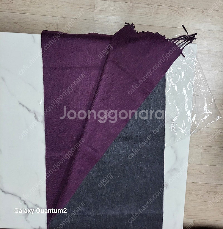 에릭봉파르 양면 클래식 머플러 =콜&프루니에--2