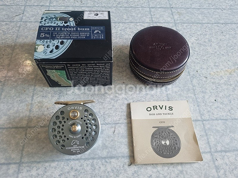 오비스 ORVIS 한정판 CFO 2 DISC 미사용 플...--0