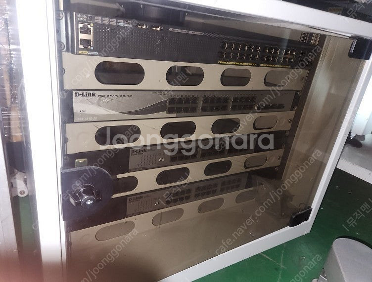 CISCO & D-Link 네트워크랙, Fujix 84...--6