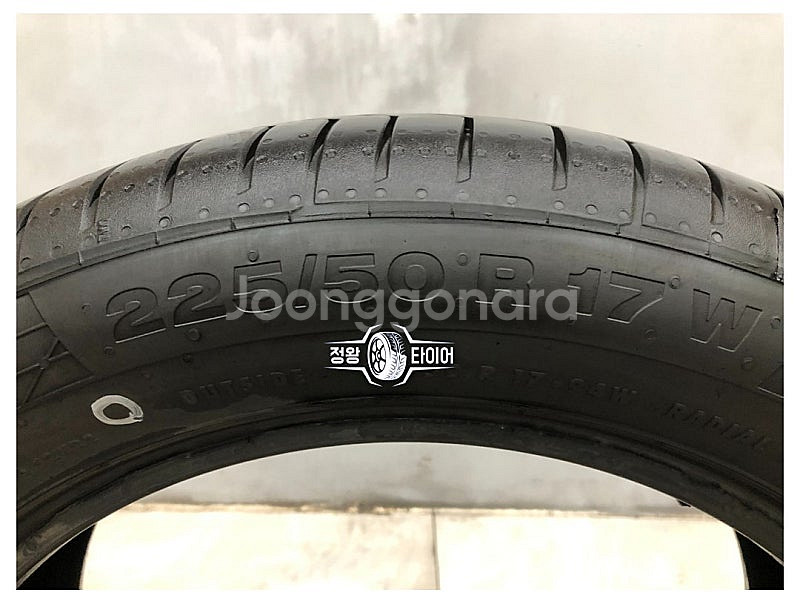 중고타이어 콘티넨탈 콘티스포츠콘택5 225/50R17 ...--6