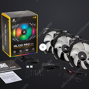 커세어 ML120 RGB PRO 판매합니다 3팬x3개 + 커세어링크