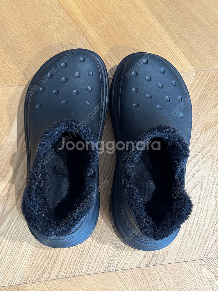 크록스 털부츠 (스톰프 라인드 쇼티 숄티 털부츠)--3