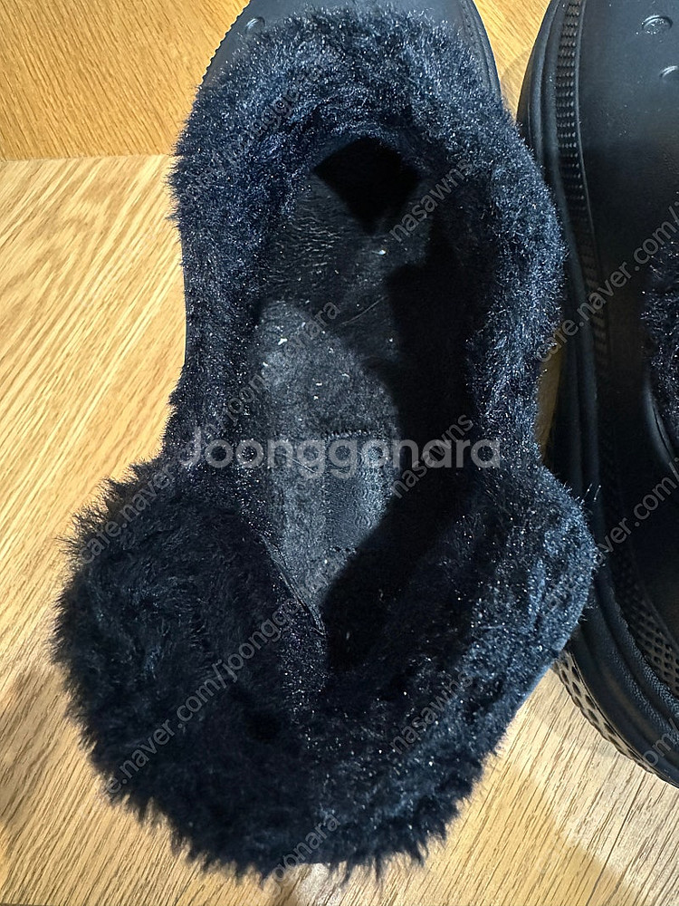 크록스 털부츠 (스톰프 라인드 쇼티 숄티 털부츠)--4