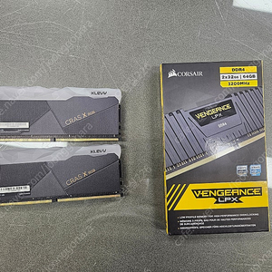 ddr4 3200 32gb (16gb x 2) / 3200 64gb (32gb x 2)