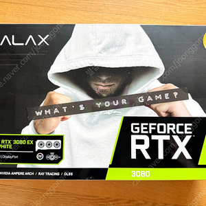 GALAX 갤럭시 RTX 3080 GAMER WHITE 10gb