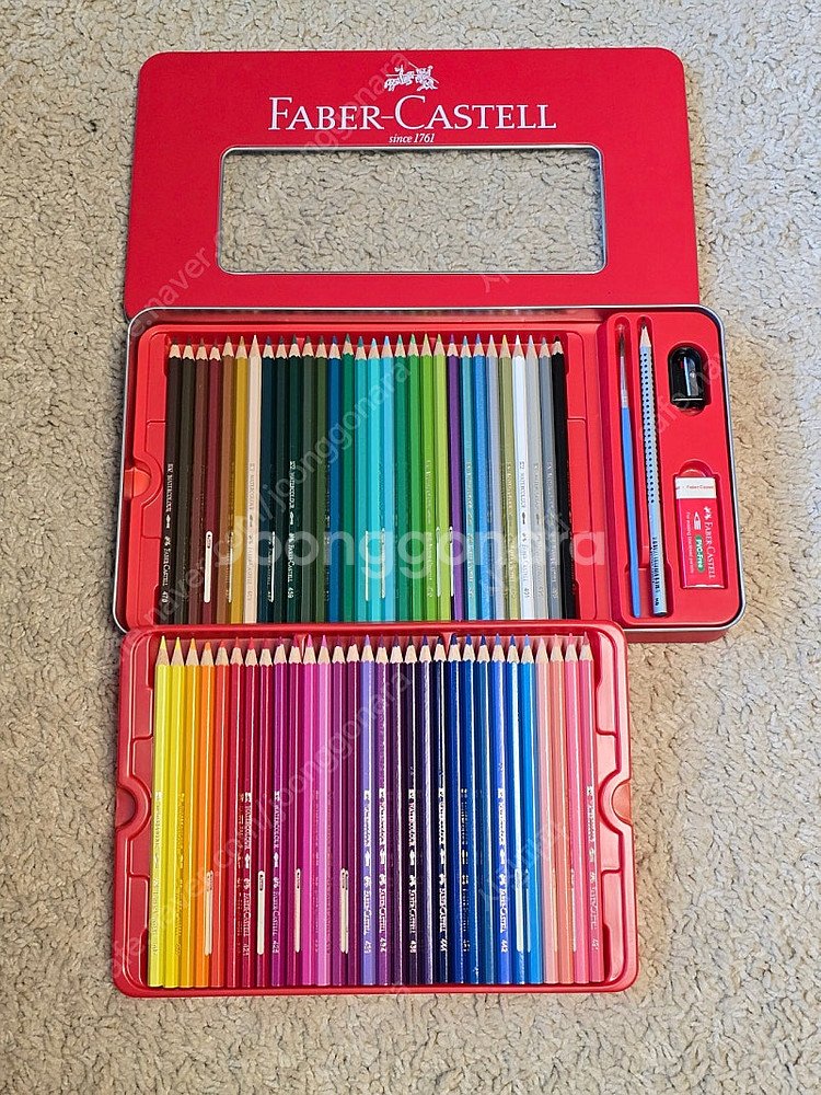 Faber castel 수채색연필 60색--0