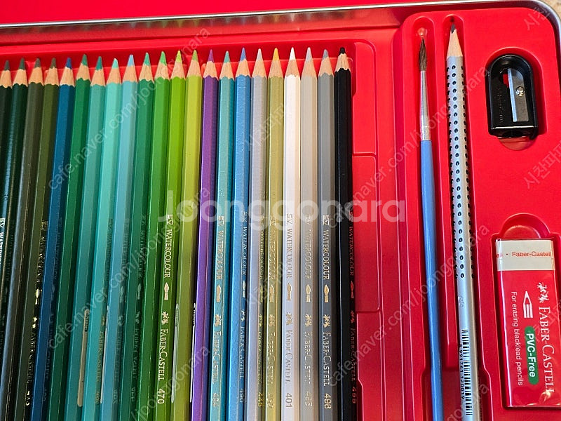 Faber castel 수채색연필 60색--1