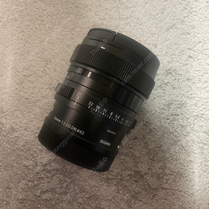 시그마 24mm f2 L마운트 팝니다