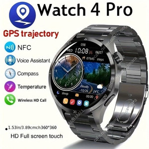 Paearofero Watch 4 Pro 스마트워치 블랙