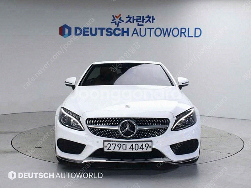 벤츠 C클래스 W205 C200 카브리올레 최저가 판매...--2